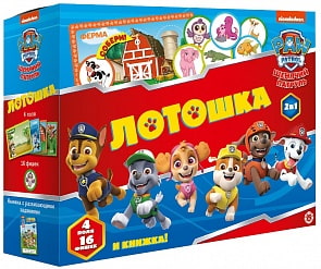 Игра развивающая - Щенячий патруль. Лотошка. Логика для малышей (Эгмонт, 4290-7)