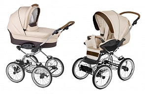 Коляска 2 в 1 Navington Caravel, колеса 31 см, Royal Sand (Navington, W-WDZ02-00599)