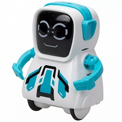 Робот Покибот, белый с синим (Silverlit, 88529-10) - миниатюра