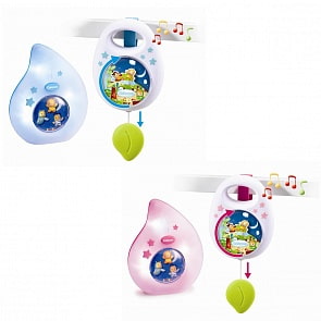 Набор для сна Cotoons - Музыкальная подвеска и ночничок, 2 вида (Smoby, 110104)