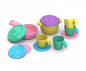 Набор посуды – Шкода, 10 предметов (Нордпласт, ШКД05/2)