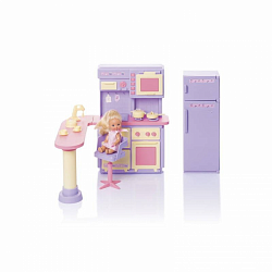 Кухня Маленькая принцесса, сиреневая (Завод Огонек, ОГ1438) - миниатюра