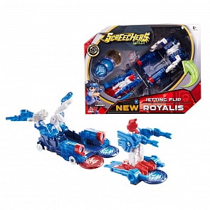 Машинка-трансформер из серии Дикие Скричеры Турбо-Скричер 2-в-1 Роялис ТМ Screechers Wild (Росмэн, 37760)