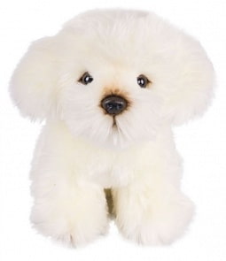 Мягкая игрушка - Щенок Болонка, 18 см. (Gulliver, 50-75973BC)