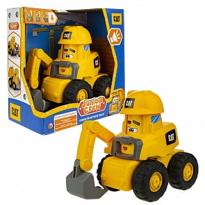 Экскаватор фривил, 18 см, звук, смена выражения лица (1toy, Т19122)