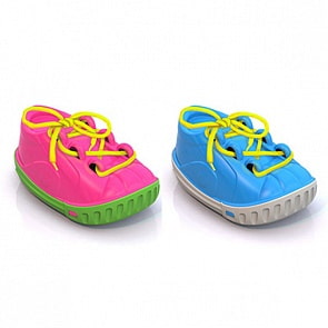 Дидактическая игрушка - Ботинок-шнуровка (Нордпласт, 1010sim)