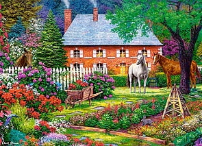 Пазлы Castorland – Чудесный сад, 300 элементов (Castorland, B-030217)