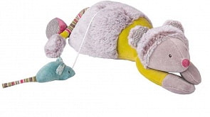 Мягкая игрушка – Музыкальная мышь, 33 см, звук (Moulin Roty, 660044)