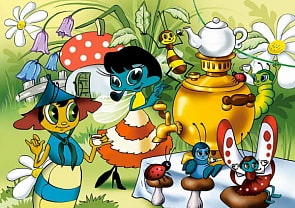 Пазлы Castorland Сказки - Муха-цокотуха, 30 деталей (Castorland, B-PU03368-СМ)