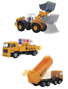 Набор - Дорожная техника (Dickie, 3722001)