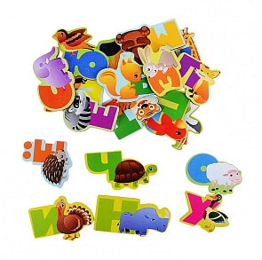 Алфавит русский - Животный мир (Тимбергрупп, IG0033)