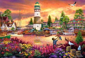 Пазлы Castorland – Бухта, 1000 элементов (Castorland, C-103645)