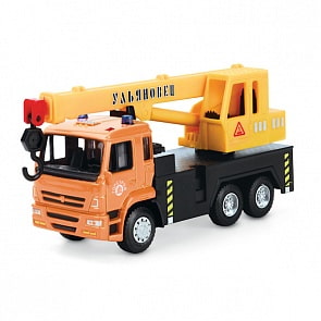 Кран металлический инерционный - Ульяновец, 12 см (Технопарк, X600-H09085-Rsim)