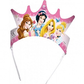 Корона - Принцессы Disney - Сказочный мир, 6 штук (Procos S.A., 81588) Корона - Принцессы Disney - Сказочный мир, 6 штук (Procos S.A., 81588)