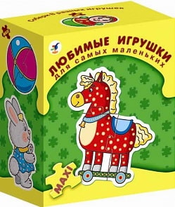 Игра настольная из серии «Для самых маленьких» - Любимые игрушки (Дрофа, 1090)