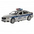 Машина Полиция BMW 5 Series Sedan M-Sport 12 см двери и багажник открываются металлическая инерционная  - миниатюра №2