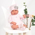 Кукла-младенец Аманда в розовом 40 см мягконабивная  - миниатюра №10