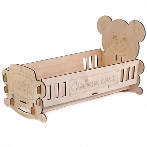 Кроватка для кукол - Honey Bear (Лидер, 11592)