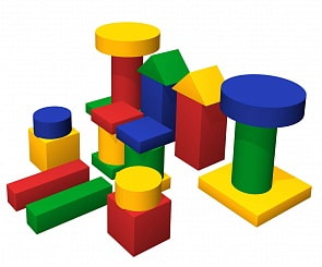 Мягкий игровой комплекс – Дворик (Romana, ДМФ-МК-22.90.00)