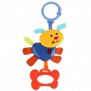 Погремушка со съемным кольцом Щенок (Умка, KK2680-6-R)