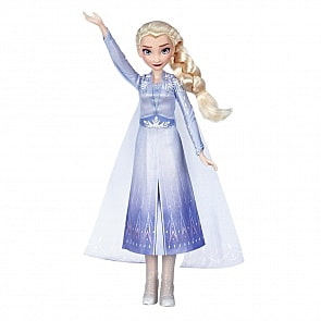 Кукла Эльза Disney Princess, Холодное сердце 2, свет и звук (Hasbro, e6852-e5498)