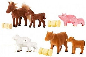 Игровой набор Животные на ферме, 4 вида (Zapf Creation, 812-884)