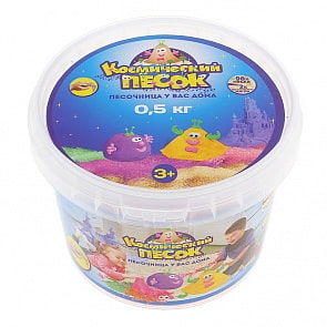 Песок космический, розовый, 0,5 кг. (Космический песок, Т57726)