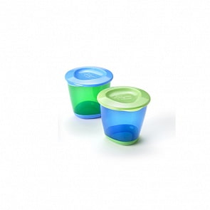 Контейнеры для хранения питания, 2 шт., голубой (Tommee Tippee, 44650241-2st)
