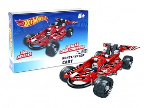 Конструктор из серии Hot Wheels – Cart, 150 деталей (1toy, Т15404)