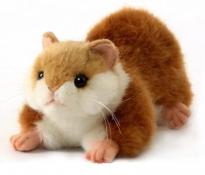 Мягкая игрушка – Хомячок, 17 см (Hansa, 3738)