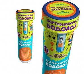 Набор для экспериментов Master IQ - Опыты из пробирки - Картезианский водолаз (Каррас, 315б)