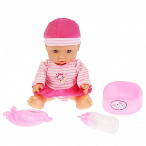 Интерактивный пупс, пьет и писает, с горшком и аксессуарами, 43 см (B1589817) (ассортимент)