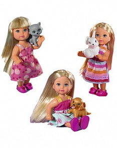 Кукла Еви со зверюшками (Simba, 5730513)