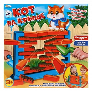 Настольная игра - Кот на крыше (Играем вместе, B768195-R)