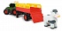 Трактор Happy Fendt с прицепом для перевозки животных 30 см, свет и звук  - миниатюра №2