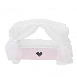 Кроватка с бельевым ящиком Серии Любимая кукла Мини, цвет Элис/Мия (Paremo, PFD120-81M)