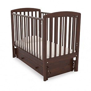 Кровать детская Гандылян К-2002-15м Полина маятник универсальный, орех (Gandylyan, GAN-К 2002-15м_орех)