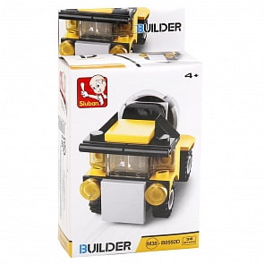 Конструктор - Машина строительная, 38 деталей (Sluban, M38-B0592D)
