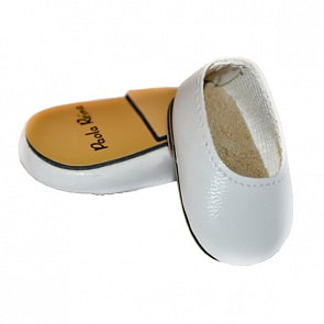 Туфли белые, для кукол 32 см (Paola Reina, 63201)