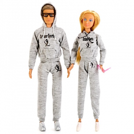 Набор из 2-х кукол - Мальчик и девочка  