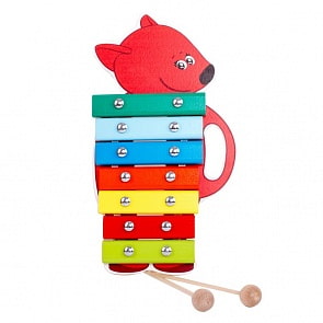 Ксилофон Ми-Ми-Мишки - Лисичка (Деревяшки, BBW007)