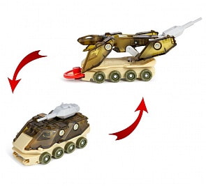 Машинка-трансформер из серии Дикие Скричеры ТМ Screechers Wild – Комото (Alpha Group, 35888)