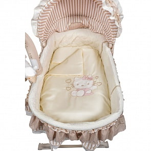 Набор в люльку 6 предметов - Cat Love, бежевый (Kids Fashion, УТ-0002183)