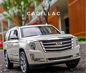 Модель машины – Cadillac Escalade, 1:24 (Welly, 24084) Модель машины – Cadillac Escalade, 1:24 (Welly, 24084)