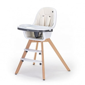 Стульчик для кормления Nuovita Gourmet, Lattiero, Legno/Молочный, Деревянный (Nuovita, NUO-F001_529)