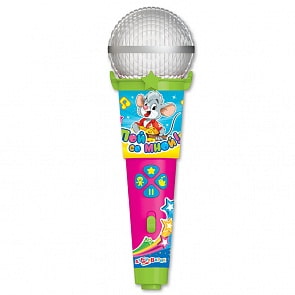 Микрофон из серии Пой со мной! Любимые песенки малышей (Азбукварик, 28159-9)