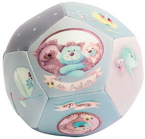 Мягкий мяч – коллекция Les Pachats. 10 см (Moulin Roty, 660510) Мягкий мяч – коллекция Les Pachats. 10 см (Moulin Roty, 660510)