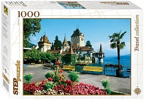 Пазл Замок Оберхофен. Швейцария. 1000 элементов (Step Puzzle, 79080)