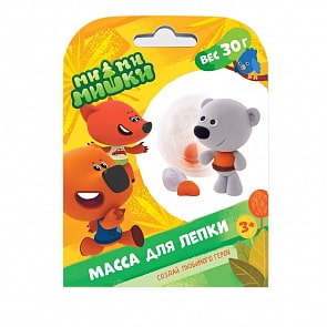 Набор для творчества из серии Ми-Ми-Мишки – Тучка, с массой для лепки и глазками (Ми-Ми-Мишки, BBCP052B)