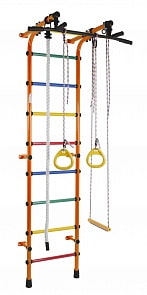 Детский спортивный комплекс Непоседа, цвет - оранжевый/радуга (Формула здоровья, СГ000002031)